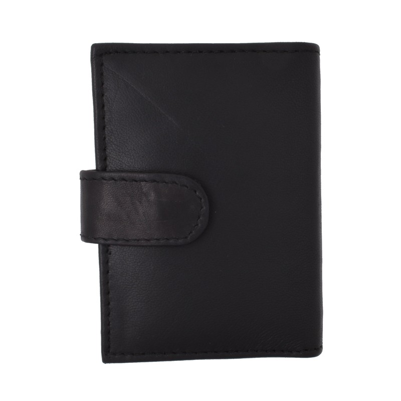 Premium Soft Leather RFID Blocking Credit Card ID Holder with