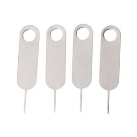 Housoutil 100pcs Card Lancet Removal Needle Tool Lightweight Compact Tray Ejector for Cell Phones Tablets