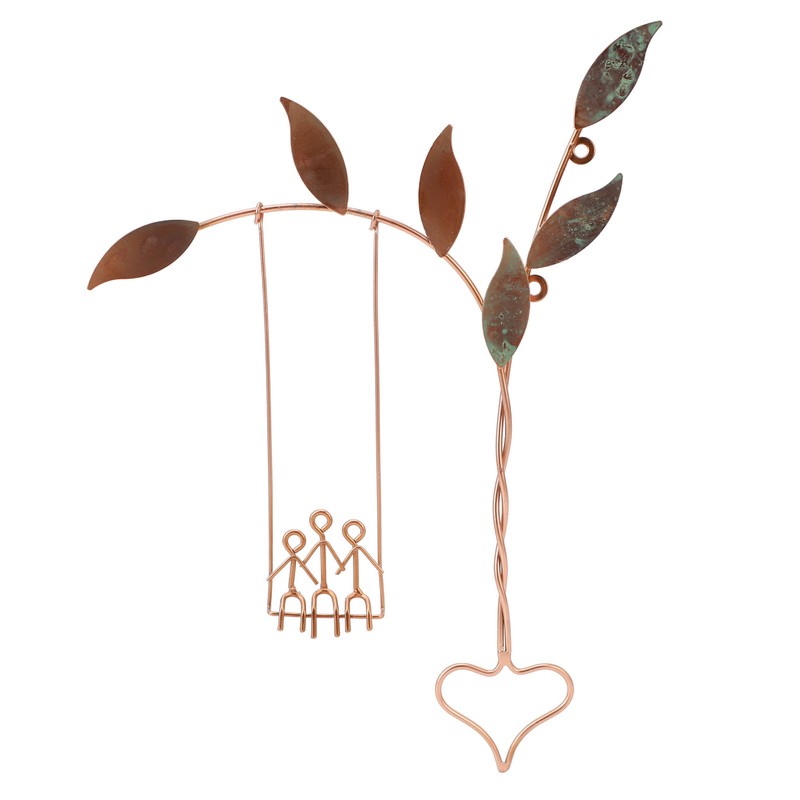 Swing Sculpture Stress Relief Stylish Look Wall Hanging Swing Decoration
