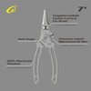 danco Titanium Dual Cutter 7" Fishing Plier, Fishing Line and
