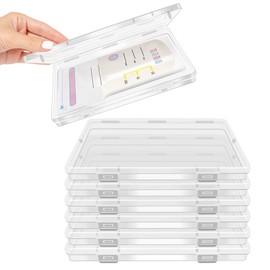WYKOO 6 Pack Clear Freezer Breast Milk Storage Organizer Flat Breast Milk Freezer Storage Organizer Breastmilk Freezer Tray Breast Milk Freezer Organizer