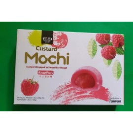 Royal Family CUSTARD MOCHI CUSTARD WRAPPED IN SWEET RICE DOUGH RASBERRY