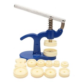 Linian Watch Back Press Set with 12 Dies, Watch Press Tool Kit/Watch Repair Kit for Back Case Fitting Machine