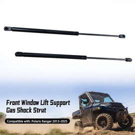 1 Pair Front Window Lift Support Fit for Polaris Ranger 2013-2025, Windshield Tipout Shock Struts Gas Spring Replace 7043889 2207158 C16-32076