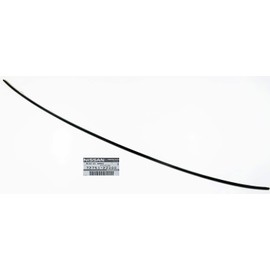 Nissan Moulding Windshield Upper, Black Plastic Rubber Vinyl, Window, 72751-2J000
