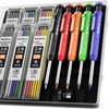 Nicpro 5 Pack Carpenter Pencil with Sharpener, Mechanical Pencils Set