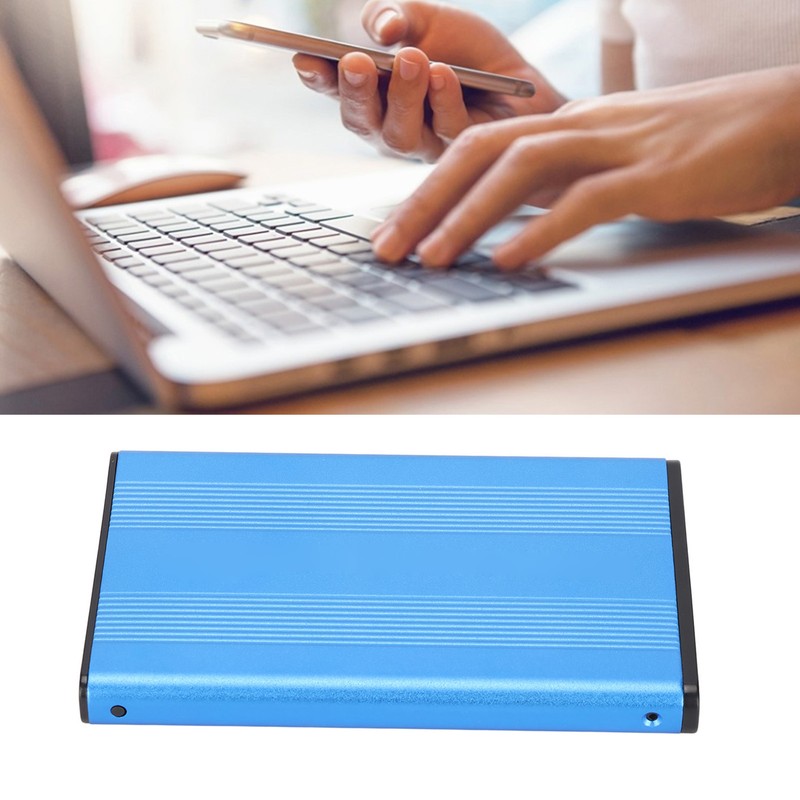 Hard Drive Enclosure 2.5in USB2.0 480Mbps Easy Installation Highly Durable