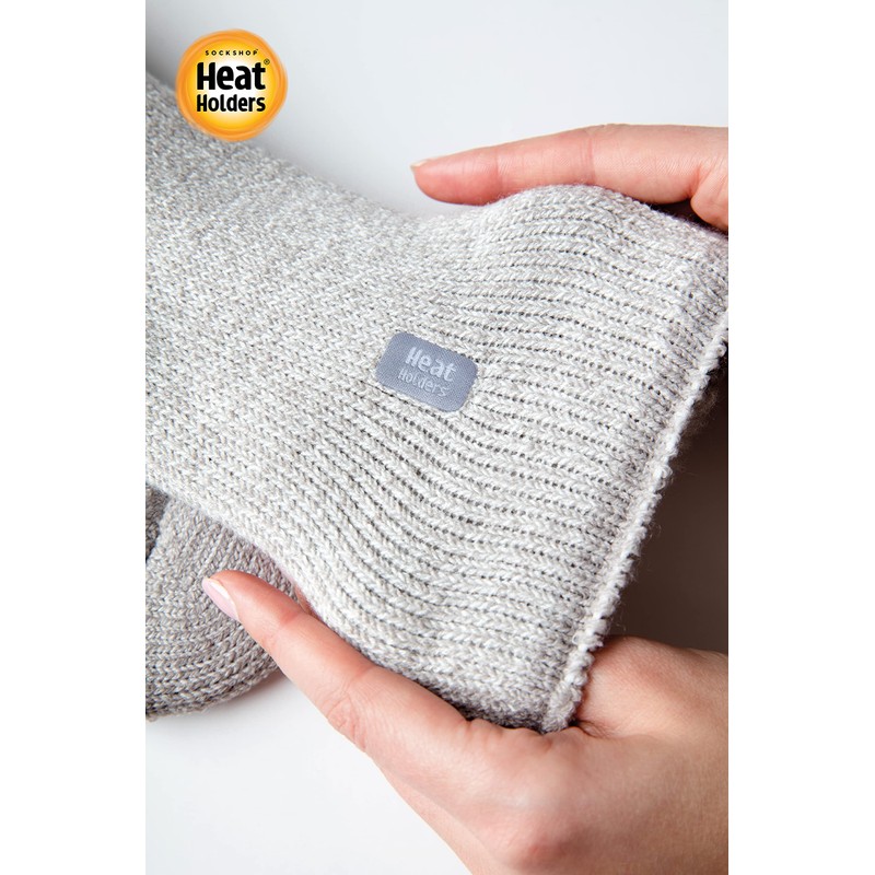 Heat Holders Men's Winter Extremely Warm Non-Slip Thermal Socks with