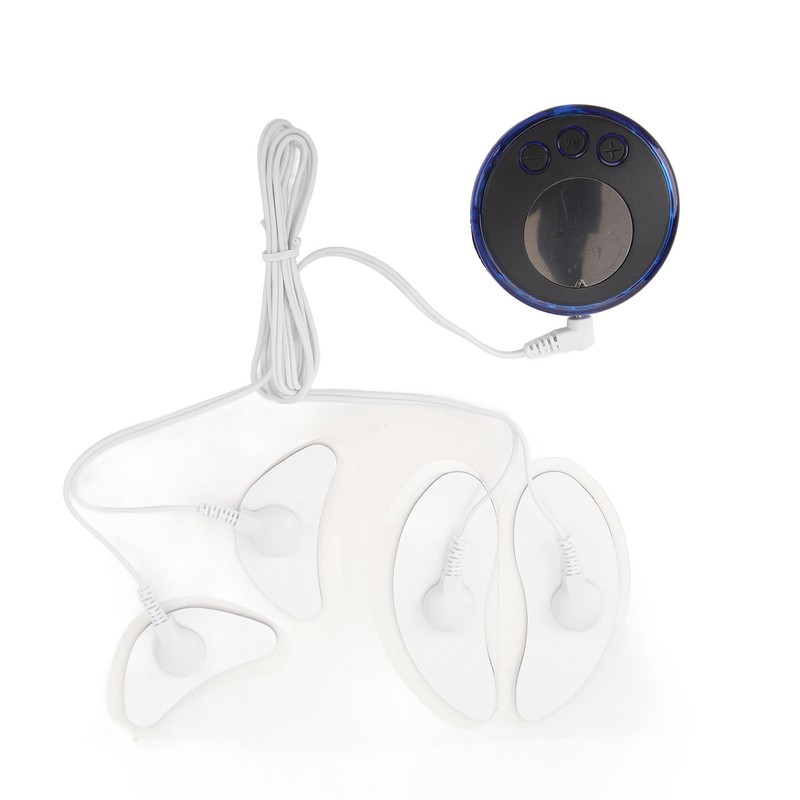 Facial Microcurrent Massager with 4 Patches Tightening Improve Circulation Low