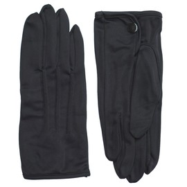 SANDAI Long-awaited Black Formal Men's Black Gloves with Hooks (M ~ LL) Toray Nylon Gloves, Set of 1, 3, 5, Black (3 pairs), LL