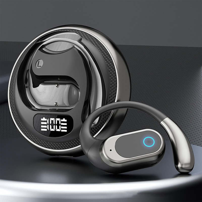 Wireless Headphones, Open Ear Headphones Wireless, Noise Cancelling Earphones for