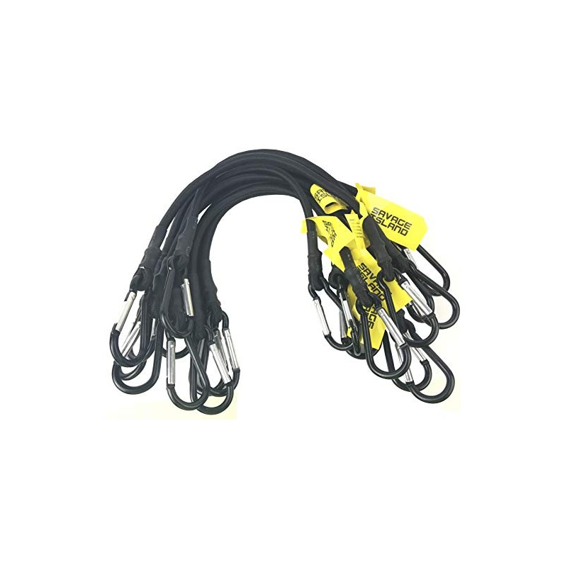 10 pack Heavy Duty Elastic Military Bungee Cords Basha Bivvy