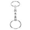 O Ring Horse Bits Flexible Linking Polished Stainless Steel Horse