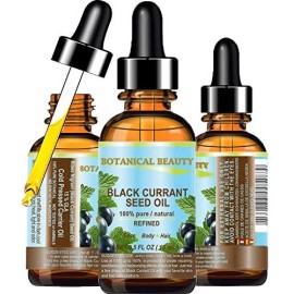 Botanical Beauty BLACK CURRANT SEED OIL 100% Pure Natural Undiluted Refined Cold