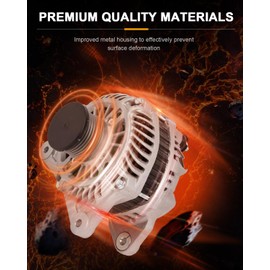 ROADFAR Alternator Compatible 2015 for Nissan NV200 S 2.0L,2015 for Nissan NV200 SV 2.0L,2015 for Nissan NV200 Taxi 2.0L,2010-2012 for Nissan Sentra Base 2.0L, Replace 23100-ZW40A