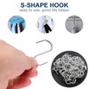TOPBATHY 100 Pcs S Hooks S Shaped Hook Heavy Duty