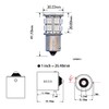 PA LED 2PCS 20SMD 1156 BAU15S Red Auto LED Bulb