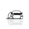 BlackStuff Carbon Fibre Black Keyring Compatible with A3 S3 8Y