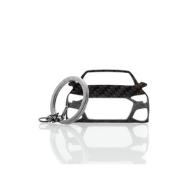 BlackStuff Carbon Fibre Black Keyring Compatible with A3 S3 8Y 2020 BS-1057, black