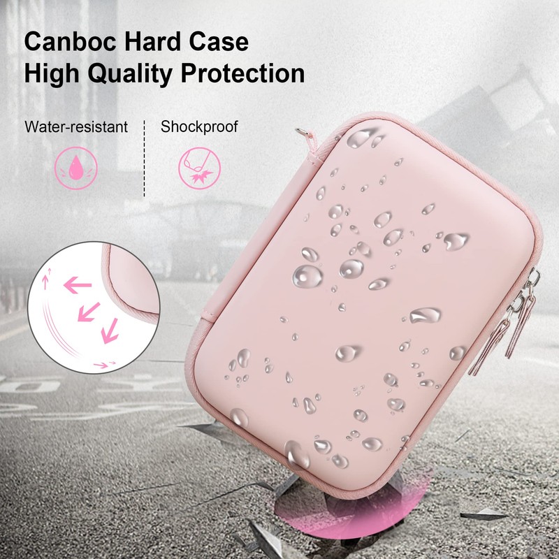 Canboc Hard Case for NIIMBOT D110/JADENS D110 Label Maker Machine,