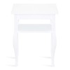 Kate and Laurel Lillian Transitional Wood Side Table, 18 x