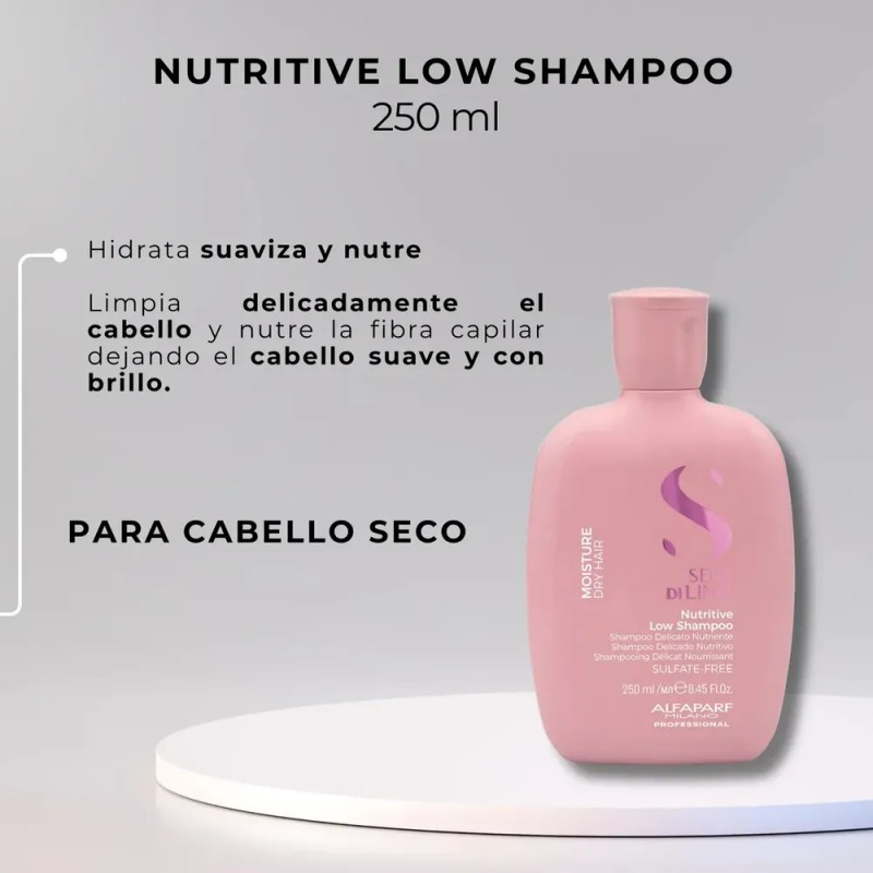 Kit Alfaparf Sdl Moisture - Shampoo 250ml Y Mascarilla 200ml