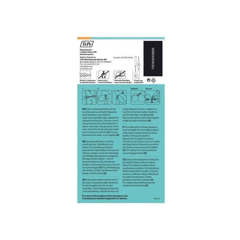 TEPE Interdental Brushes Orange Extra Soft (0.45mm) 1 x 8