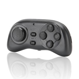 Mini Wireless Gamepad, USB Charging Bluetooth 3.0 Game Controller Smooth Operation Ergonomic Gaming Joystick for Windows IOS Android