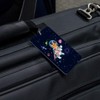 Cosmonaut Astronaut Dog in Space Luggage ID Tag