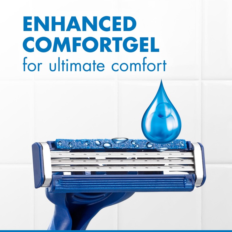 Gillette Gillette Sensor3 Comfort Men's Disposable Razors, 12 Razors