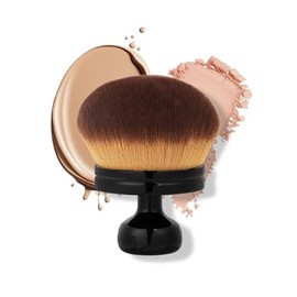 Extra Large Body Makeup Brush Self Tanner Kabuki Foundation Brush for Leg Face Makeup, Back Lotion Sunscreen Applicator Self Tanning Bronzer Blending Brush for Liquid Beauty Cream Blush Concealer
