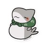 Odekake Shark [Die Cut Sticker] Sticker/Child Shark C M Plan