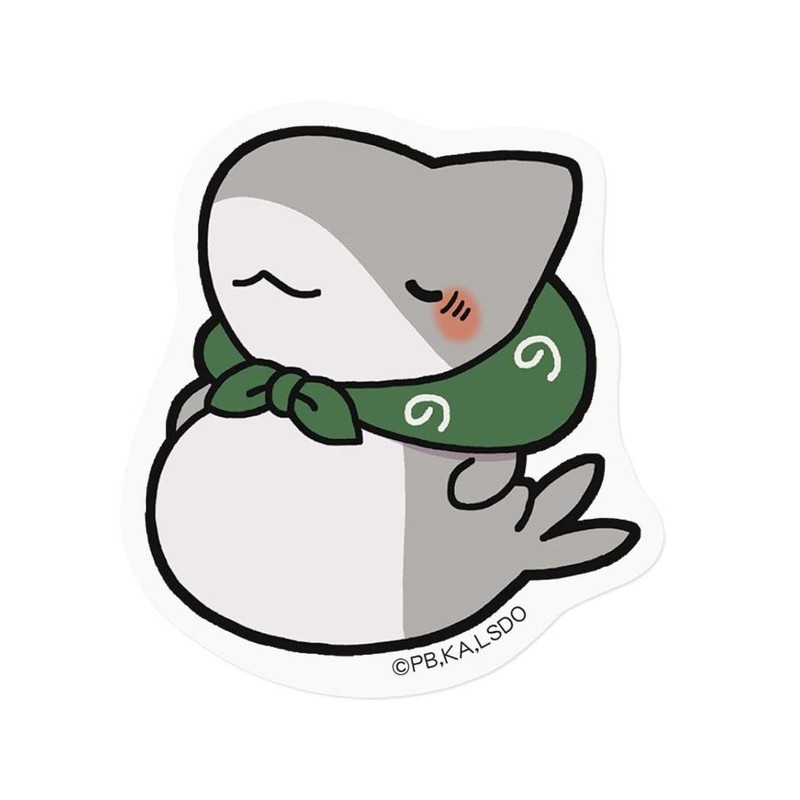 Odekake Shark [Die Cut Sticker] Sticker/Child Shark C M Plan