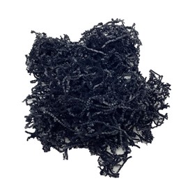 OEEKOI Crinkle Paper Filler 7oz Gift Box Filler for Gift Wrapping, Basket Filler Paper Shreds (Black, 7OZ)