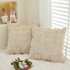 LOMCHEN Easter Throw Pillow Covers 20x20 inch Set of 2