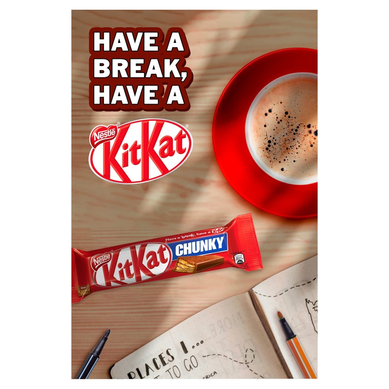 KitKat Chunky, 4 x 40g