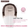 Lace Wig Grip Cap Women: 4x5 Transparent Swiss Lace Front