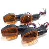 Honda Turn Signal Light Set of 4 Clear Smoke Amber