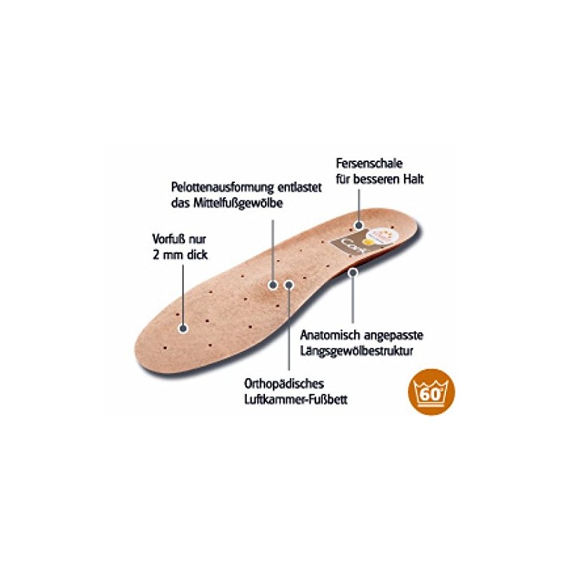 Shoe Inserts Sole Inserts Spannrit SUNBED CORK - 15