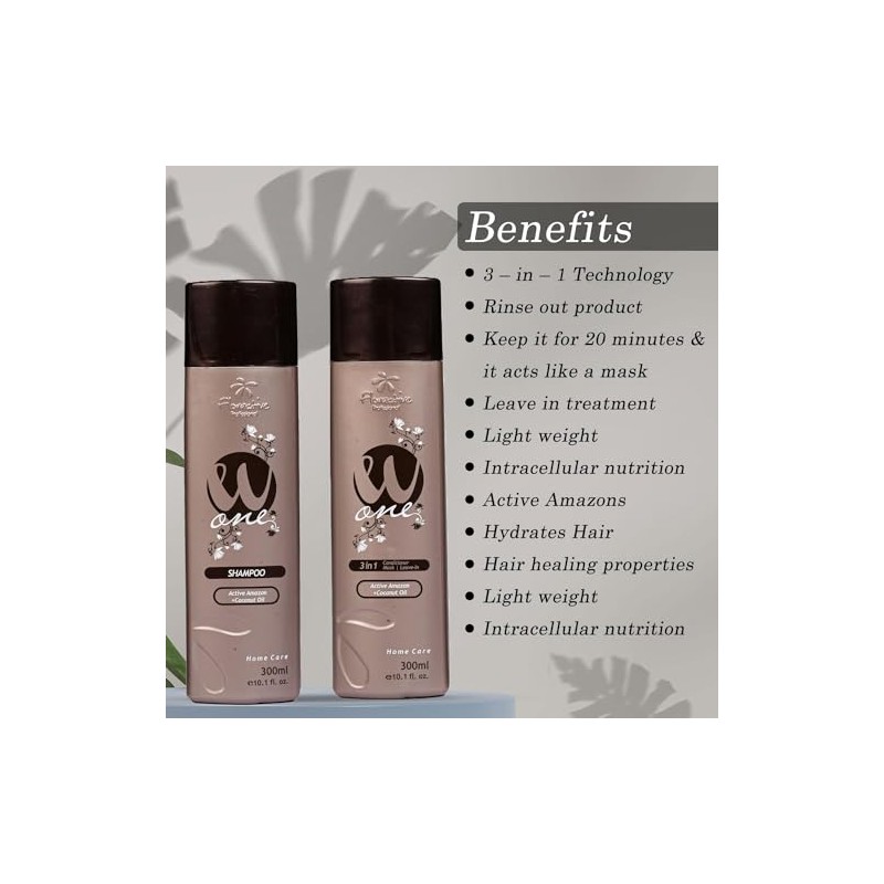 FLORACTIVE PROFISSIONAL Paquete combinado de champú y acondicionador Wone (300