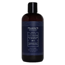 PIERRES APOTHECARY, PA Head To Toe 2in1 Wash Eucalyptus Biotin, Shampoo 2 en 1, Hidratación Profunda, 473ml