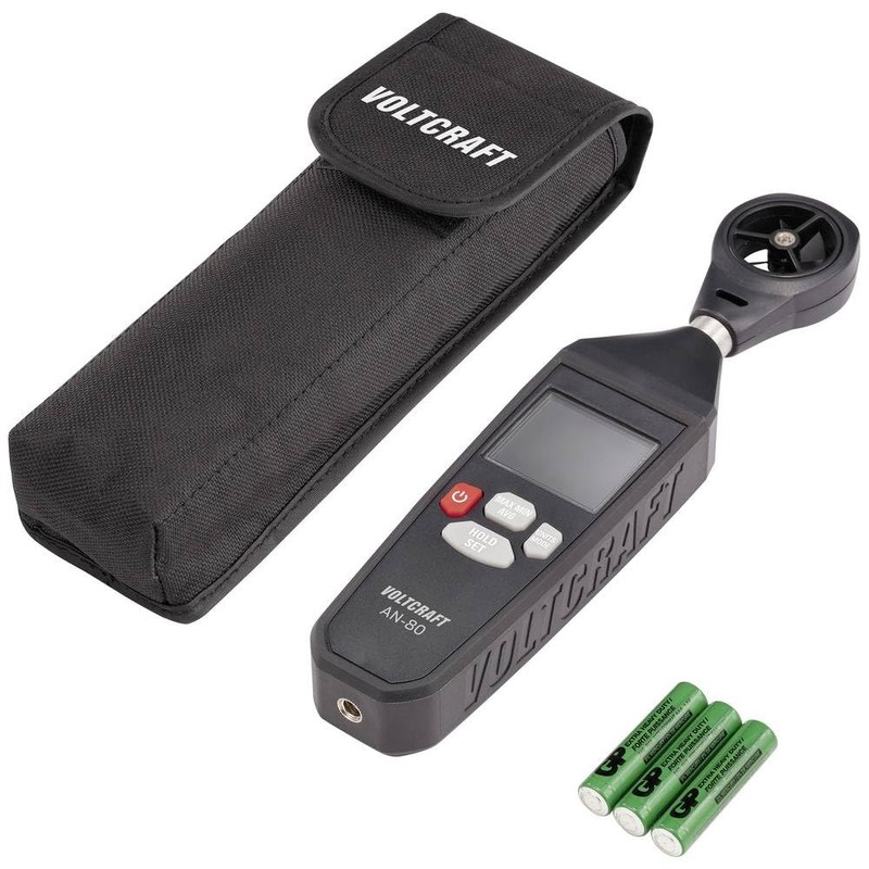 VOLTCRAFT AN-80 Anemometer 0.3 to 30 m/s