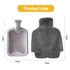 Foot Warmer, Hot Water Bottle Without Electricity, 2-in-1 Hot Water