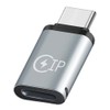 Lumen Lumen Lightning Female to USB Type-C Male Converter Adapter