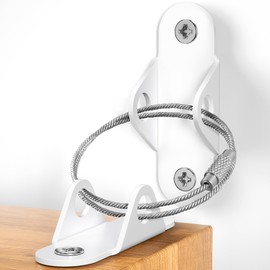 Booda Brand Furniture Anchors for Baby Proofing, Anti Tip Furniture Wall Anchors, Metal Earthquake Straps Secure 400 LBs Drawer, Cabinet to Wall, Dresser Wall Safety Anchor for Child Safety (6 Pack)