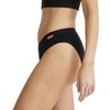 Scarlet Period-Proof Everday Brief Light Moderate Black, XS