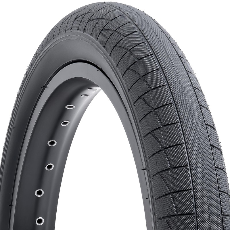 YUNSCM 2-PCS 20" Folding Replacement Bike Tires 20x2.50/63-406 City, Road