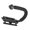 Camera Handheld Stabilizer ABS Sponge Adjustable Angle U Shaped Foldable