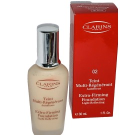 Clarins Extra Firming Foundation Face Makeup 02 Pale Ivory