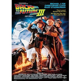 OMG Printing Back To The Future Part 3 Michael J Fox Poster/Print/Picture Satin Photo Paper - A4-210mm x 297mm